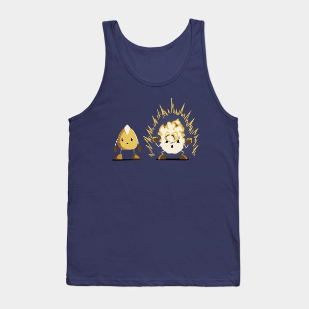 Popcorn The Supersaiyan Tank Top by Akairos